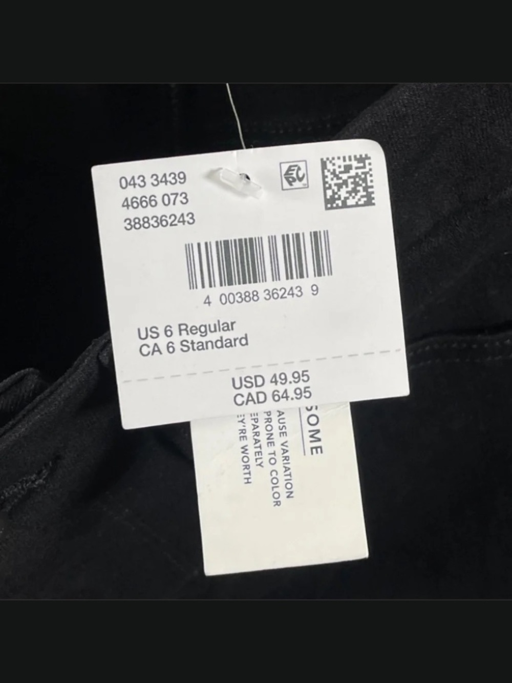 NEW American Eagle Outfitters Jeans Womens 28 6 black denim skinny preppy casual - Picture 6 of 11